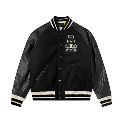 Moncler 1017 ALYX 9SM Black Logo Baseball Jacket Back to School Edition. G209Y1A00006999