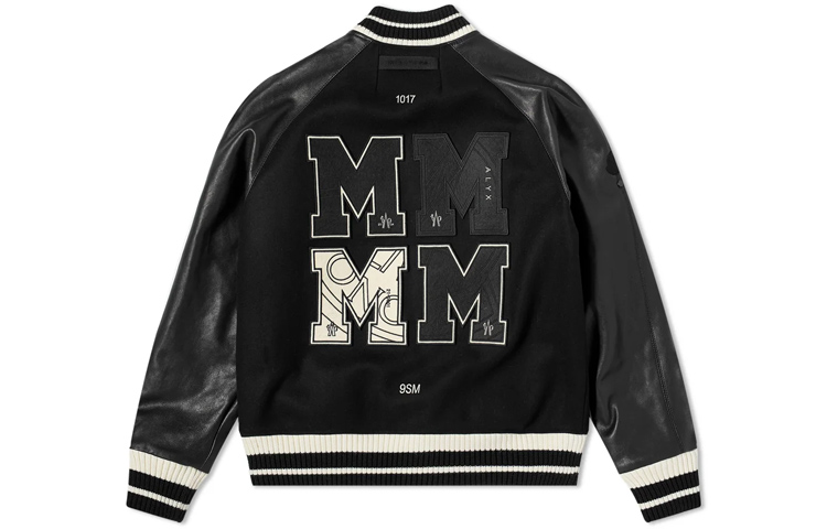 Moncler 1017 ALYX 9SM  Black Logo Baseball Jacket Back to School Edition. G209Y1A00006999 圖 3
