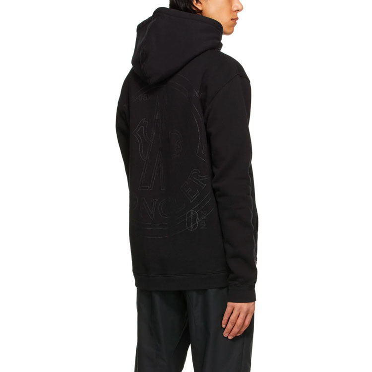 Moncler 1017 ALYX 9SM FW21 Logo Zip Hoodie Jacket Black. 202171M202035 圖 4