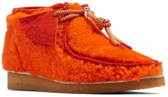 Moncler x Clarks Originals 1952 橙色剪羊毛 Wallabee 靴 26168835/H20924D00020M2281340 Order Moncler x Clarks Originals 1952 橙色剪羊毛 Wallabee 靴 26168835/H20924D00020M2281340