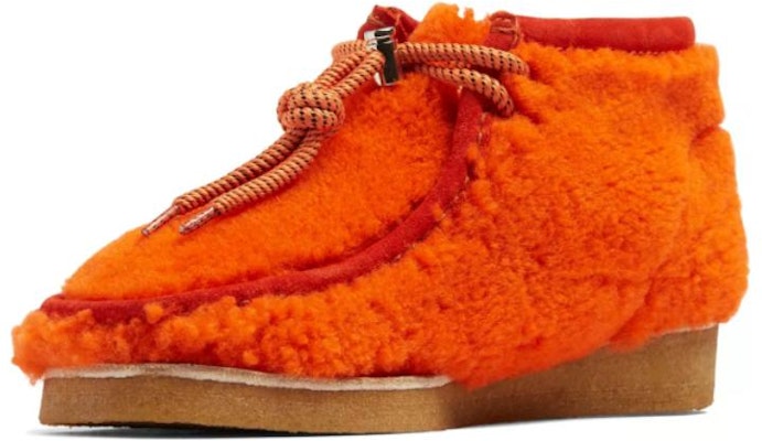 Moncler x Clarks Originals Wallabee Boot 1952 Orange Shearling 26168835/H20924D00020M2281340 Lookbook Moncler x Clarks Originals Wallabee Boot 1952 Orange Shearling 26168835/H20924D00020M2281340