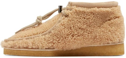 Moncler x Clarks Wallabee Shearling 'Beige' 26168837/H20924D00020M2281200 Moncler x Clarks Wallabee Shearling 'Beige' 26168837/H20924D00020M2281200