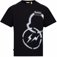 Moncler x Fragment Design Crew Neck Short Sleeve T-Shirt Men 09U8C707108392B999 Moncler x Fragment Design Crew Neck Short Sleeve T-Shirt Men 09U8C707108392B999