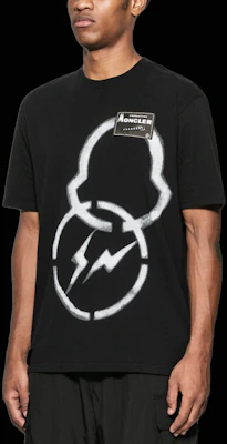 Moncler x Fragment Design Crew Neck Short Sleeve T-Shirt Men 09U8C707108392B999 Lookbook Moncler x Fragment Design Crew Neck Short Sleeve T-Shirt Men 09U8C707108392B999