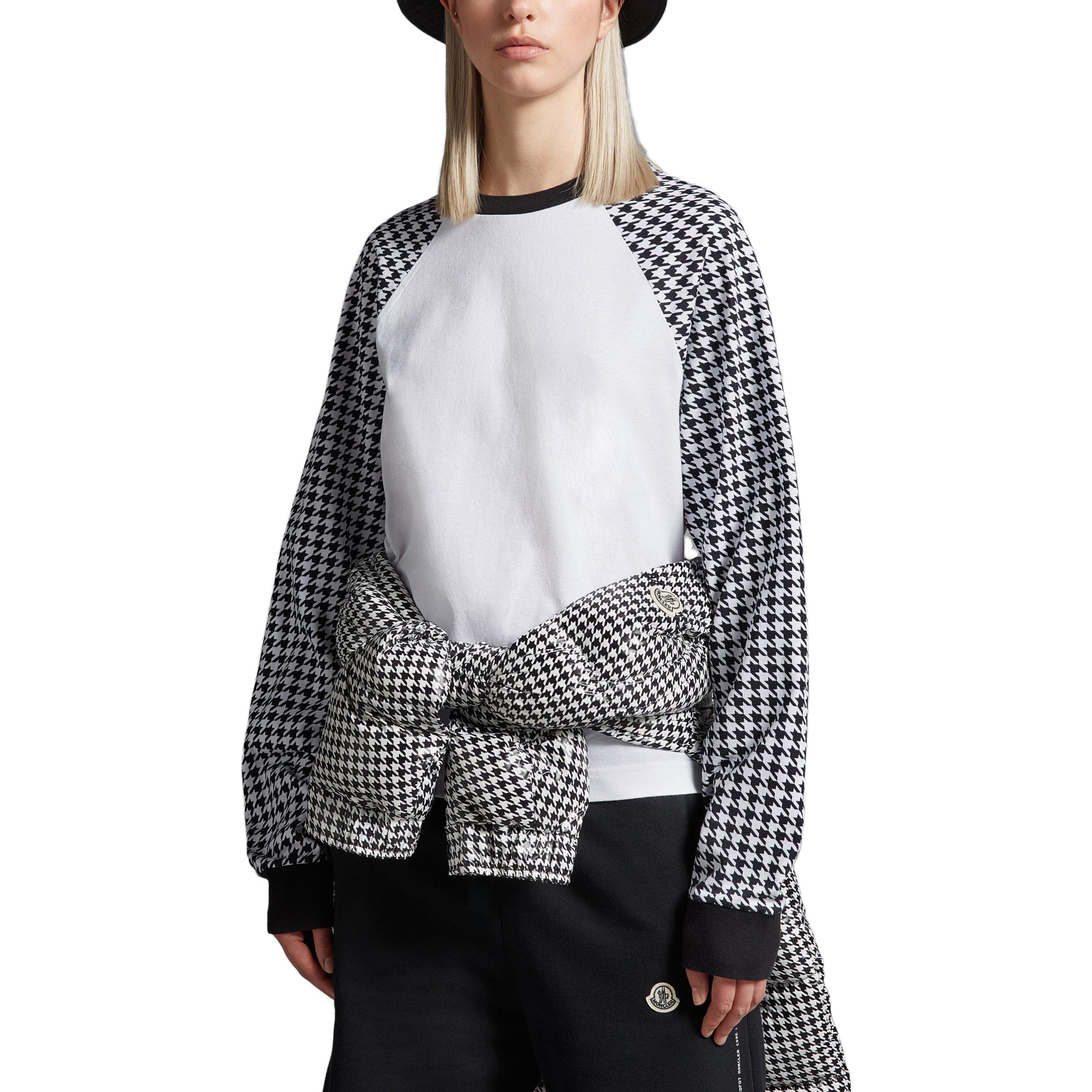 Purchase Moncler x Fragment Design FRGMT SS23白色長袖T恤 男女同款字母標誌。 I209U8D00003M3265F90