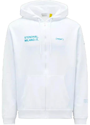 盟可睐 x Fragment Design FRGMT 2023春夏白色圆标印花连帽卫衣 男女款 I209U8G00001M2372001 Order 盟可睐 x Fragment Design FRGMT 2023春夏白色圆标印花连帽卫衣 男女款 I209U8G00001M2372001