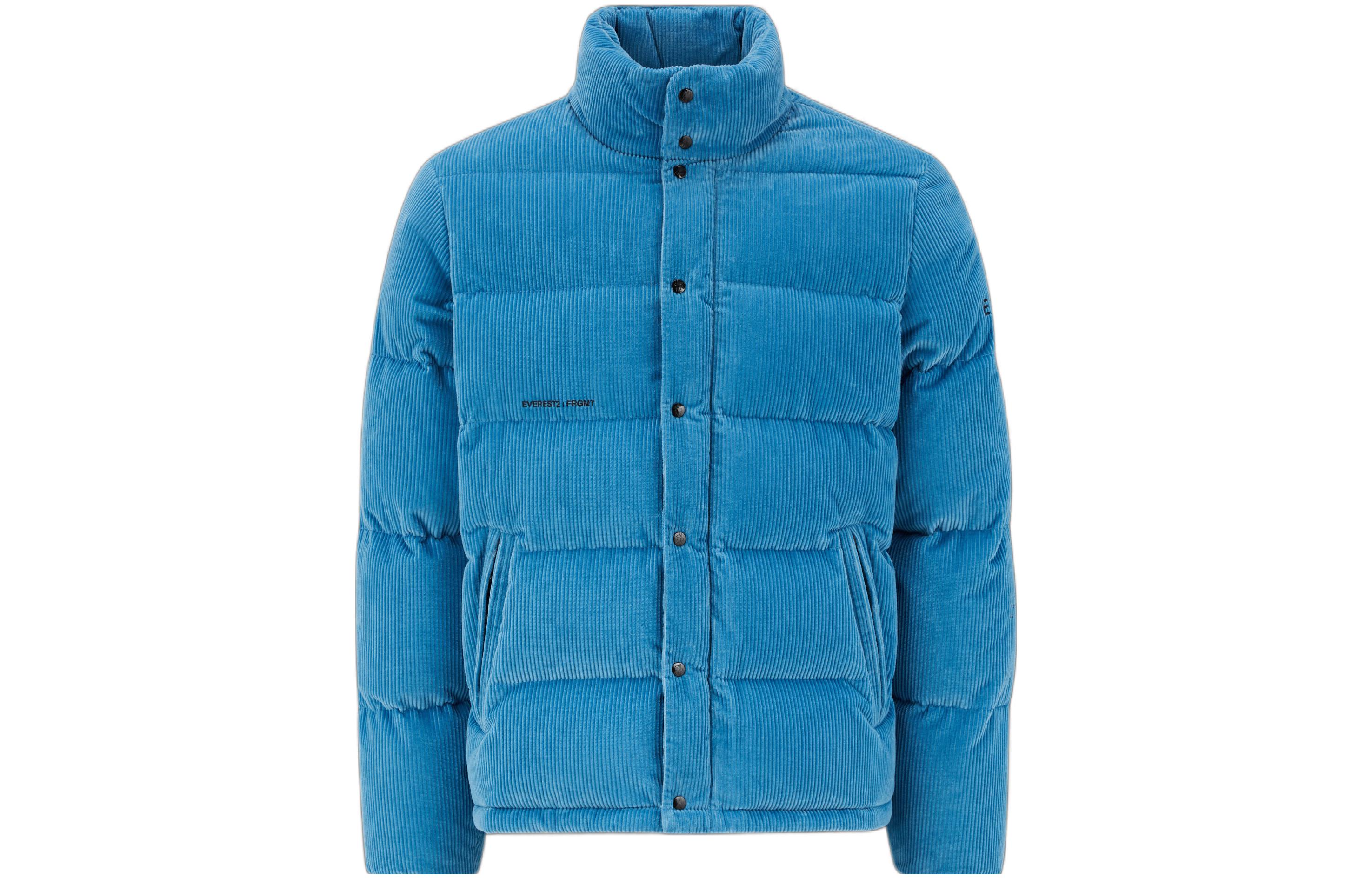 Moncler Fragment Design FW22 Donnie Logo Patch Short Down Jacket Blue Unisex. H209U1A00012M2363726