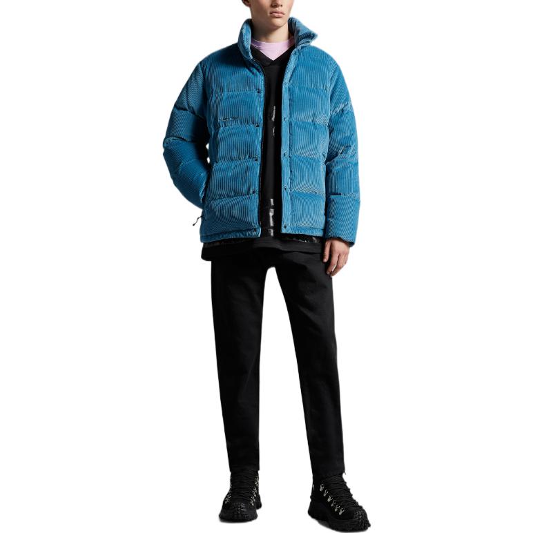 Moncler Fragment Design FW22 Donnie Logo Patch Short Down Jacket Blue Unisex. H209U1A00012M2363726 圖 4