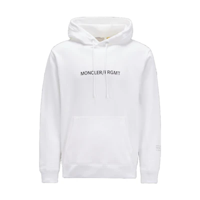 Moncler Fragment Design SS23 Unisex Floral Print Loose Fit Hoodie. I209U8G00003M2372001