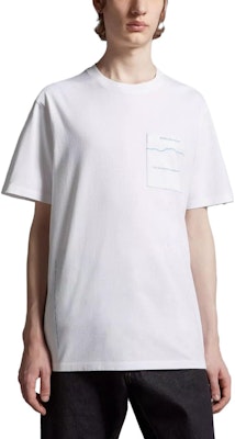 Moncler x Fragment 設計聯名彎字口袋印花白色T恤 I209U8C00005M3265001 Lookbook Moncler x Fragment 設計聯名彎字口袋印花白色T恤 I209U8C00005M3265001