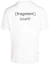 Lookbook Moncler x Fragment Design Kemeja-T Putih Cetak Huruf Crewneck F209U8C708108392B001