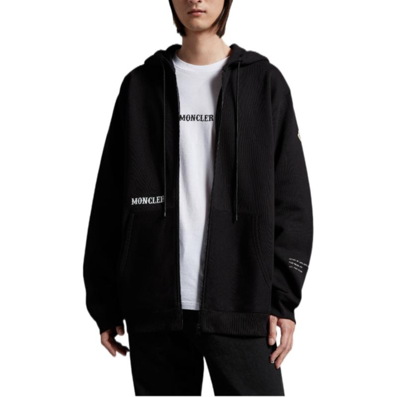 Moncler Fragment Hiroshi Fujiwara FW22 Logo Patch Zip Hoodie Jacket Black Unisex. H209U8G00006M2372999 圖 6