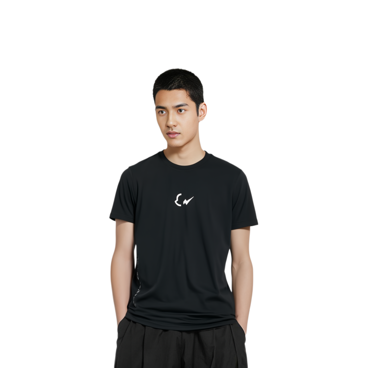 Details for Moncler x Fragment Hiroshi Fujiwara Baju Hitam Logo Petir Unisex. 8C000058392B999