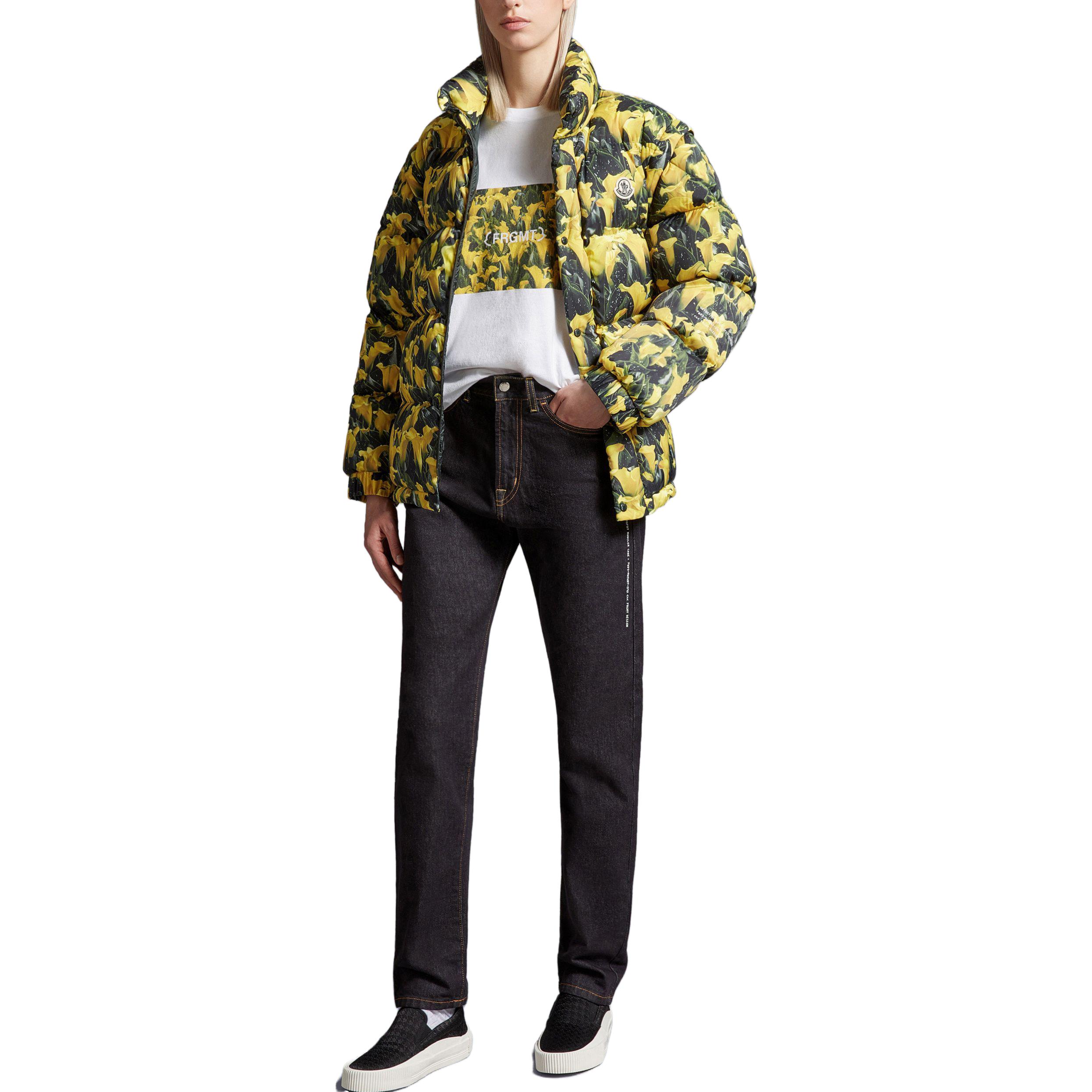 Details for Moncler x FRGMT 藤原浩联名黑色字母印花牛仔裤 男女同款 I209U2A00004M308777A