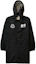 Buy Moncler x FRGMT 藤原浩聯名黑色信件連帽羽絨外套。 E109U420005053558999