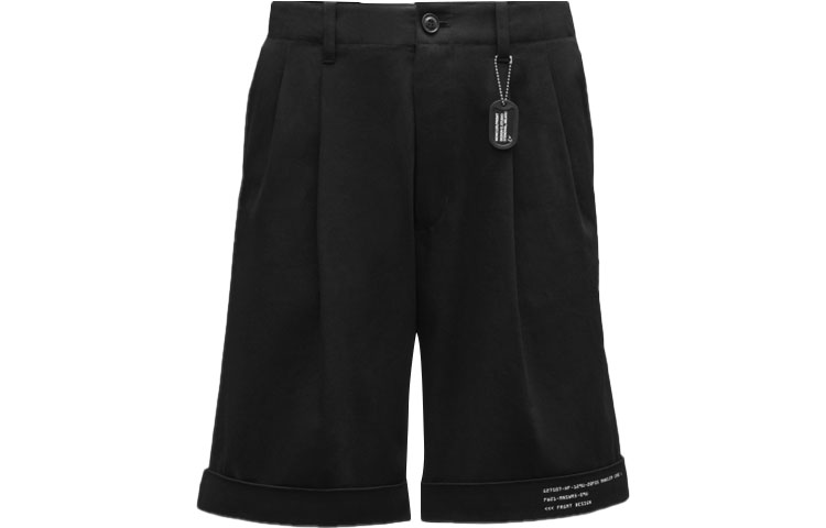 Moncler x FRGMT Hiroshi Fujiwara Logo Black Shorts Men’s Collaboration. G209U2B00001595FN999