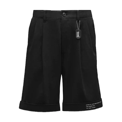 Moncler FRGMT Hiroshi Fujiwara Logo Black Shorts Men’s Collaboration. G209U2B00001595FN999