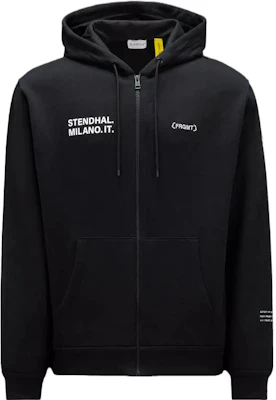Moncler x FRGMT 藤原浩聯名黑色Logo印花拉鍊連帽衫中性款 I209U8G00001M2372999 Order Moncler x FRGMT 藤原浩聯名黑色Logo印花拉鍊連帽衫中性款 I209U8G00001M2372999