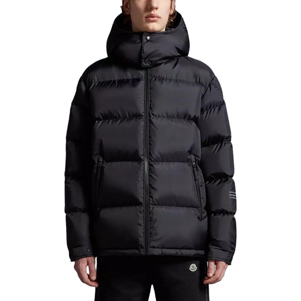Moncler FRGMT SS23 Black Logo Puffer Jacket Unisex Collab Hoodie Style. I209U1A00001M3235999 圖 5