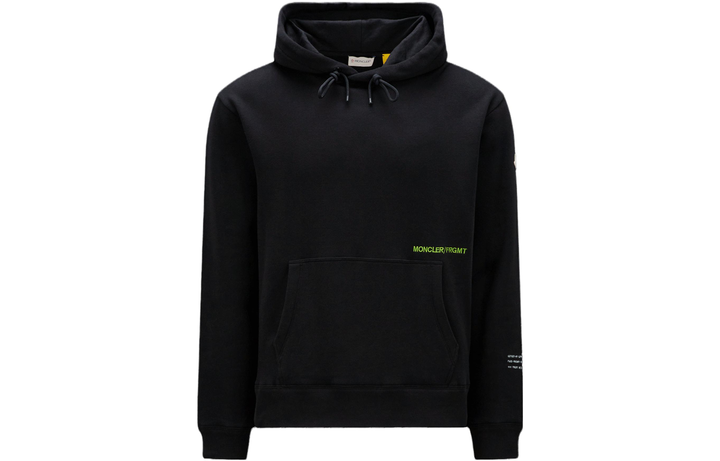 Moncler FRGMT SS23 Mountain Print Graphic Logo Hoodie Unisex Relaxed Fit I209U8G00007M2372999