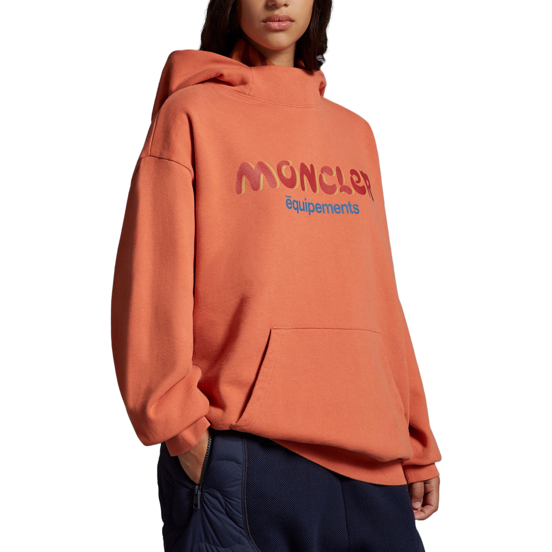 Purchase Moncler x FW23 男女同款logo印花口袋卫衣 橙色. I209D8G00002M3237270