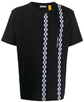 Moncler x Hiroshi Fujiwara Crewneck Pullover Black Checkered Short Sleeve Tee Men. 80025508392B999 Moncler x Hiroshi Fujiwara Crewneck Pullover Black Checkered Short Sleeve Tee Men. 80025508392B999