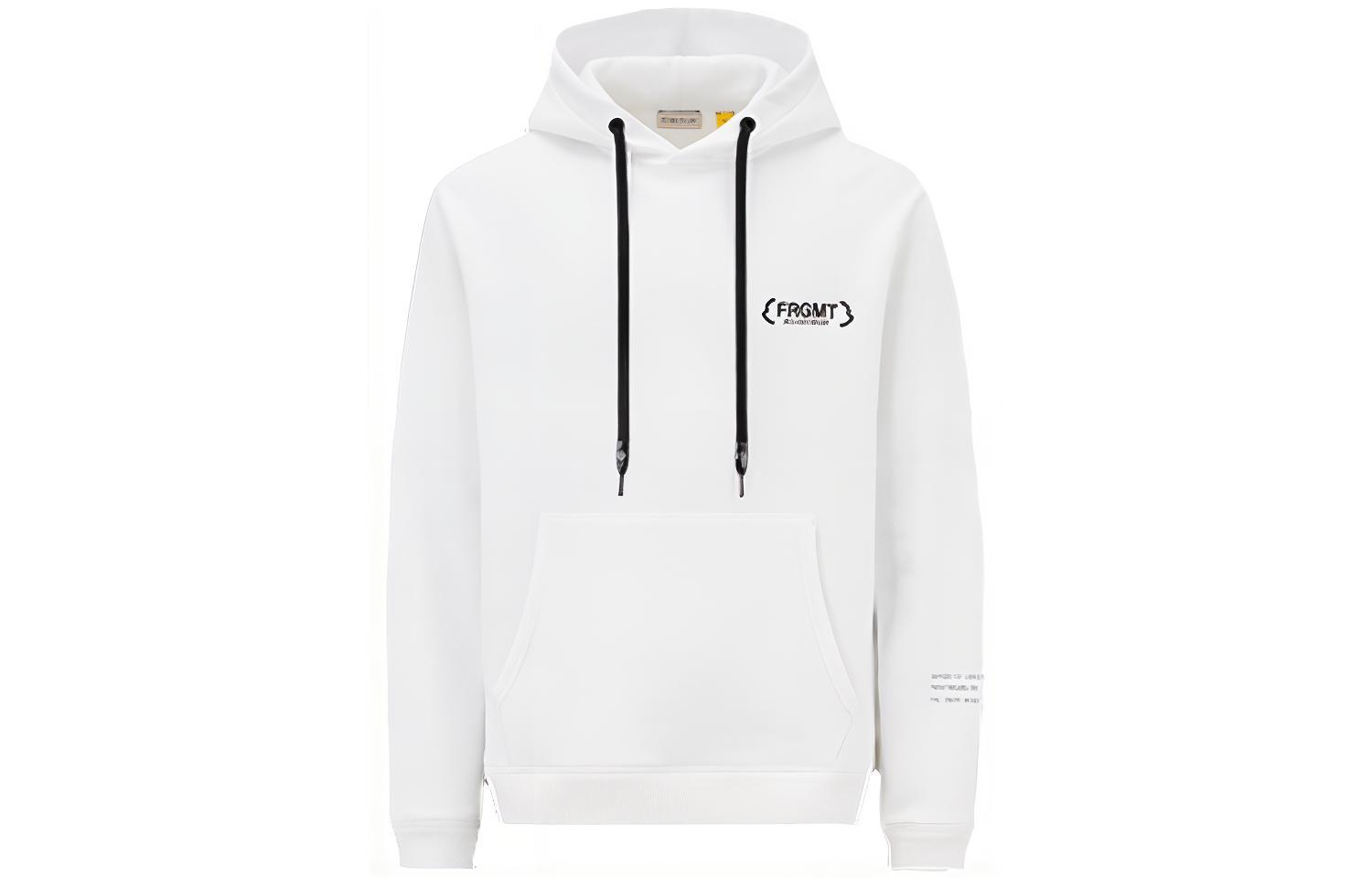 Moncler Hiroshi Fujiwara FRGMT FW22 White Hoodie Unisex H209U8G00002M2372001