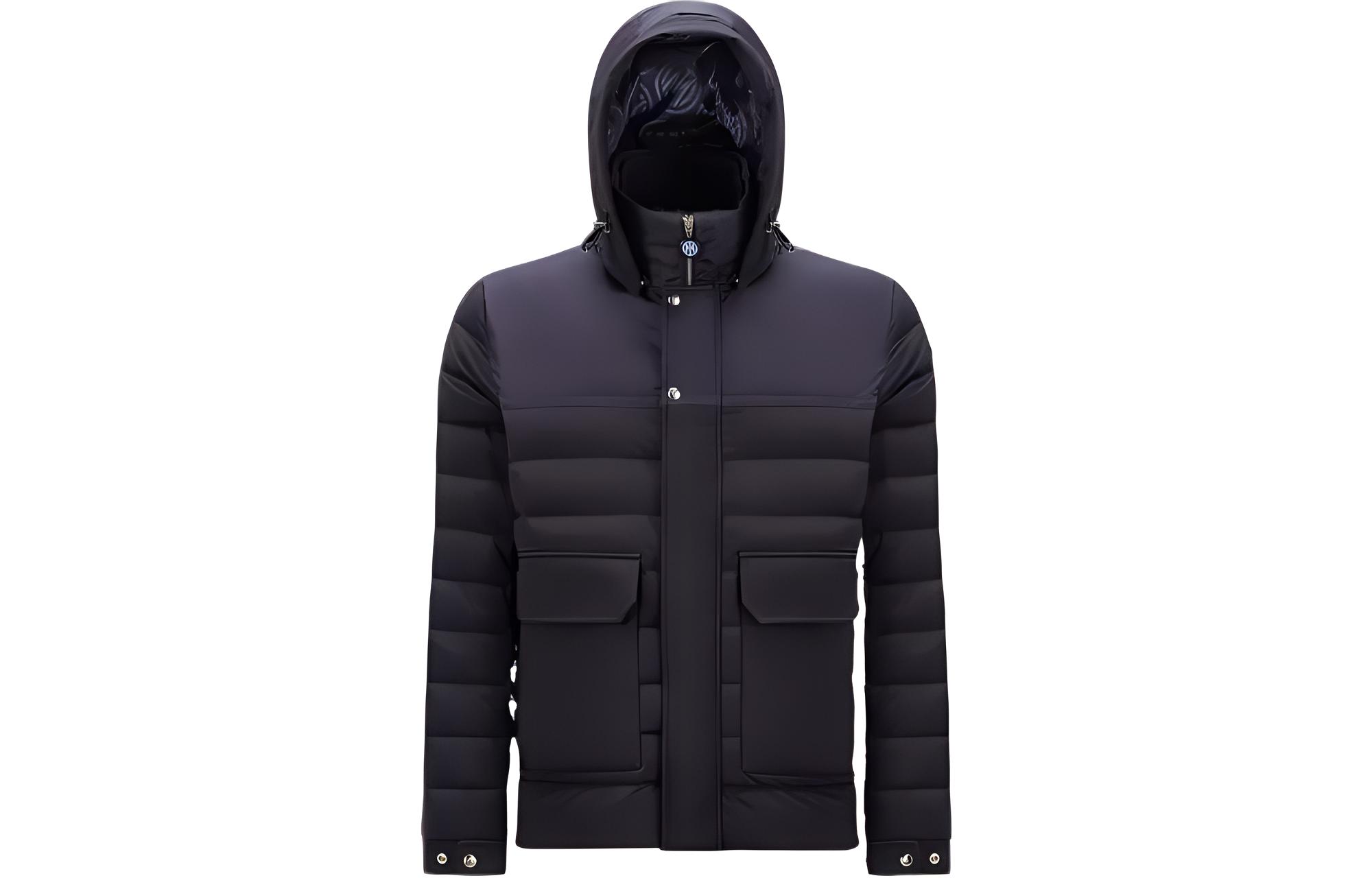 Moncler x Inter Milan  Hooded Down Jacket Collaboration. H20961A0001453132778