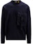 Order Camiseta Unisex Moncler x JW Anderson FW22 Azul Marino con Bolsillos y Manga Larga H209E8D00001829JS778