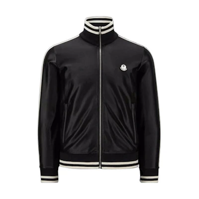 Moncler Palm Angels Waterproof Glossy Logo Zip Jacket Unisex Black H209L8G00002M2522999