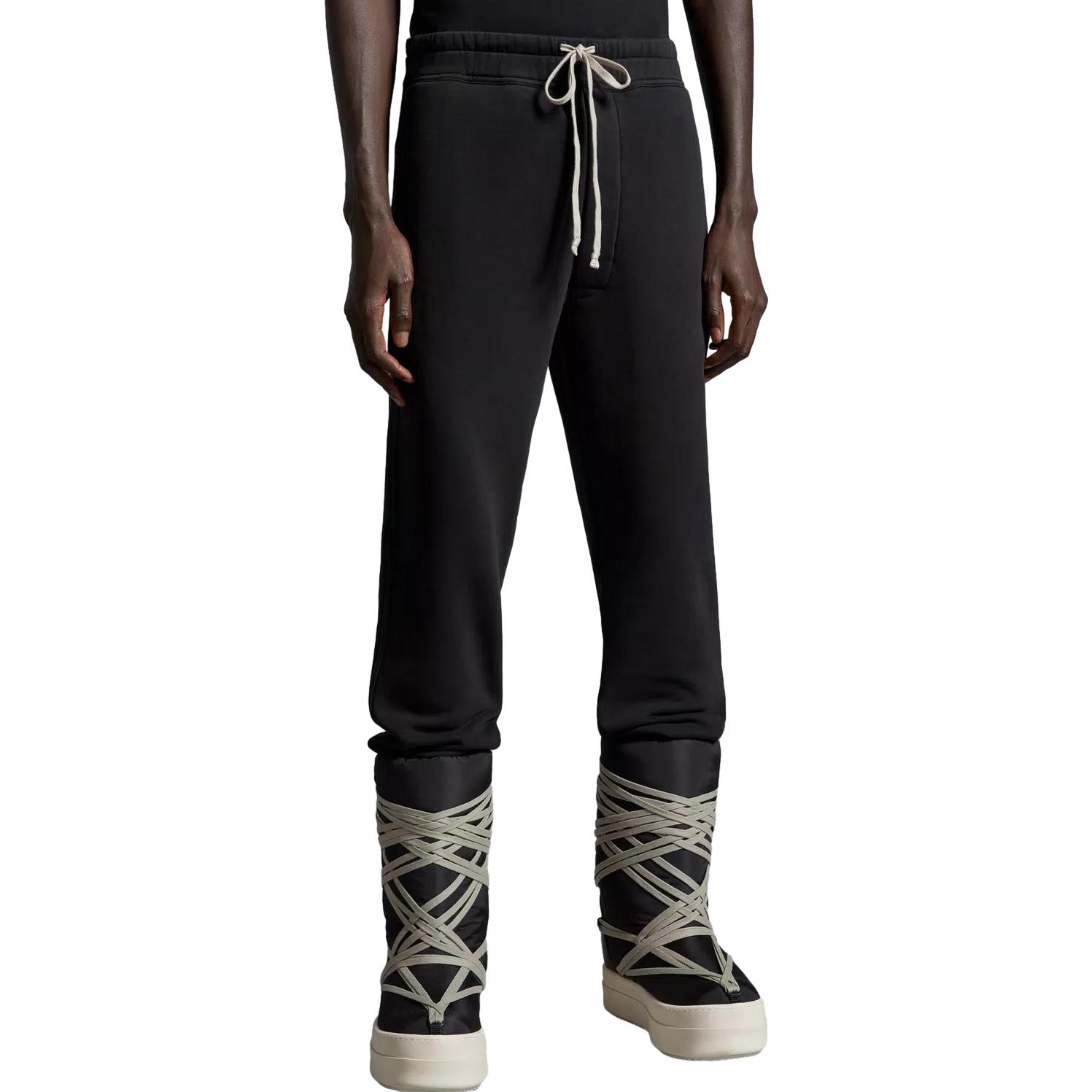 Shop Moncler x RICK OWENS FW23 Loose Fit Drawstring Knit Joggers Unisex Black. I209N8H00002M3675999