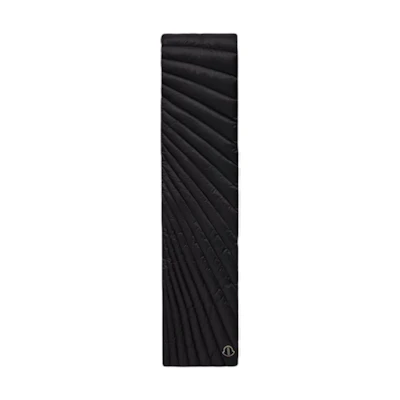 Moncler Rick Owens Logo Wool Scarf Unisex Couple Style Black. I209N3C00003M3632999