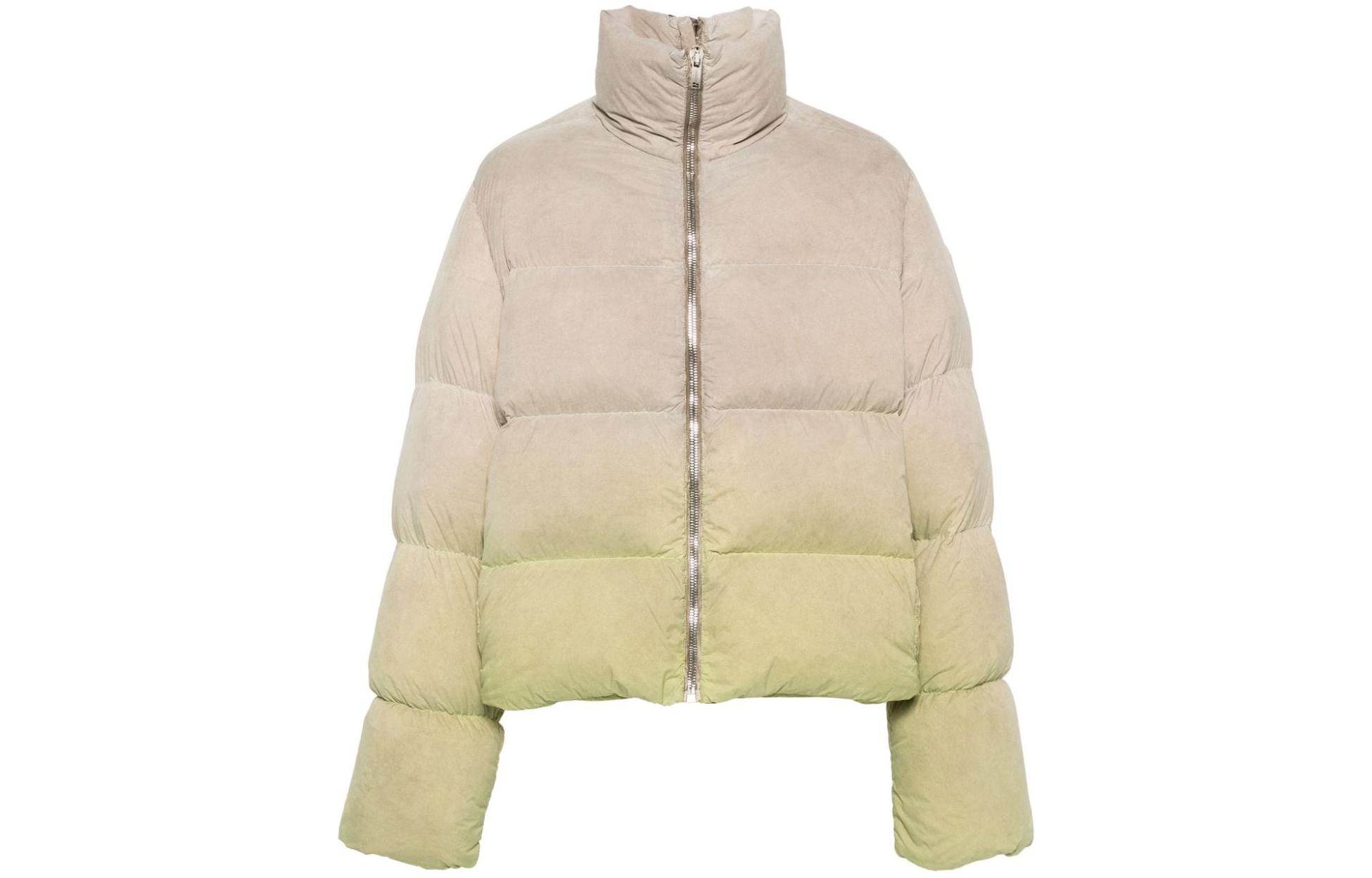 Moncler Rick Owens Solayan Cyclopic Acid Wash Turtleneck Puffer Jacket Sand. I209N1A00005M373428D 圖 2