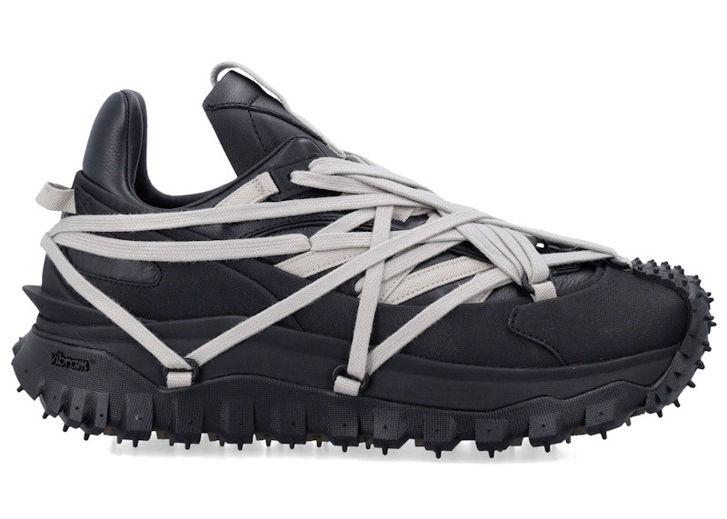 Moncler x Rick Owens Trailgrip Megalace Black MU01F4M10M4321-999