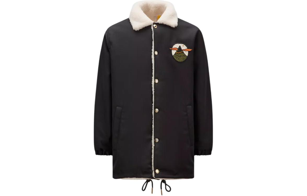 Moncler Roc Nation SS24 Reversible Puffer Jacket Black Coat I209W1A00004M3385999