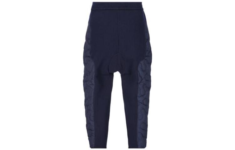 Lookbook Moncler x SALEHE BEMBURY FW23  Blue Patchwork Down Jogger Pants. I209D8H00001M3277778
