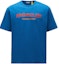 Buy Moncler x Salehe Bembury FW23 Blue Logo Print Unisex Crewneck T-Shirt I209D8C00001M3236778
