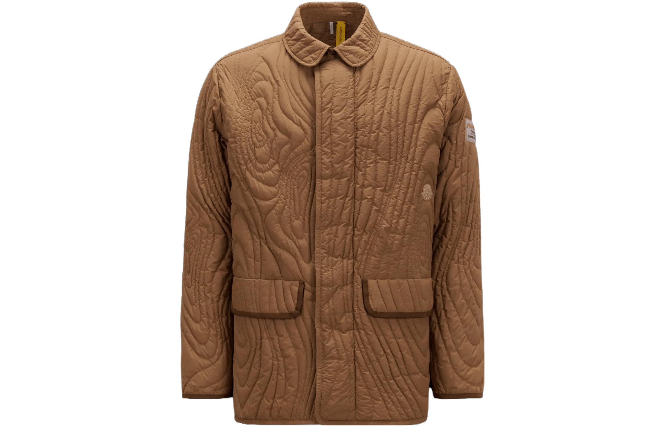 Moncler Salehe Bembury FW23 Brown Unisex Zip Collar Straight Jacket I209D1A00004M322424N