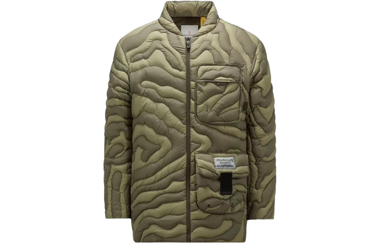 Moncler Salehe Bembury FW23 Colorblock Quilted Pocket Puffer Jacket Unisex I209D1A00003M3221F87
