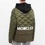 Lookbook Moncler x UNDEFEATED Green Quilted V-Neck Utility Jacket for Men 1B52410C0642833