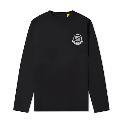 Moncler UNDFTD Logo Long Sleeve Tee Black F20928D70510V8189999