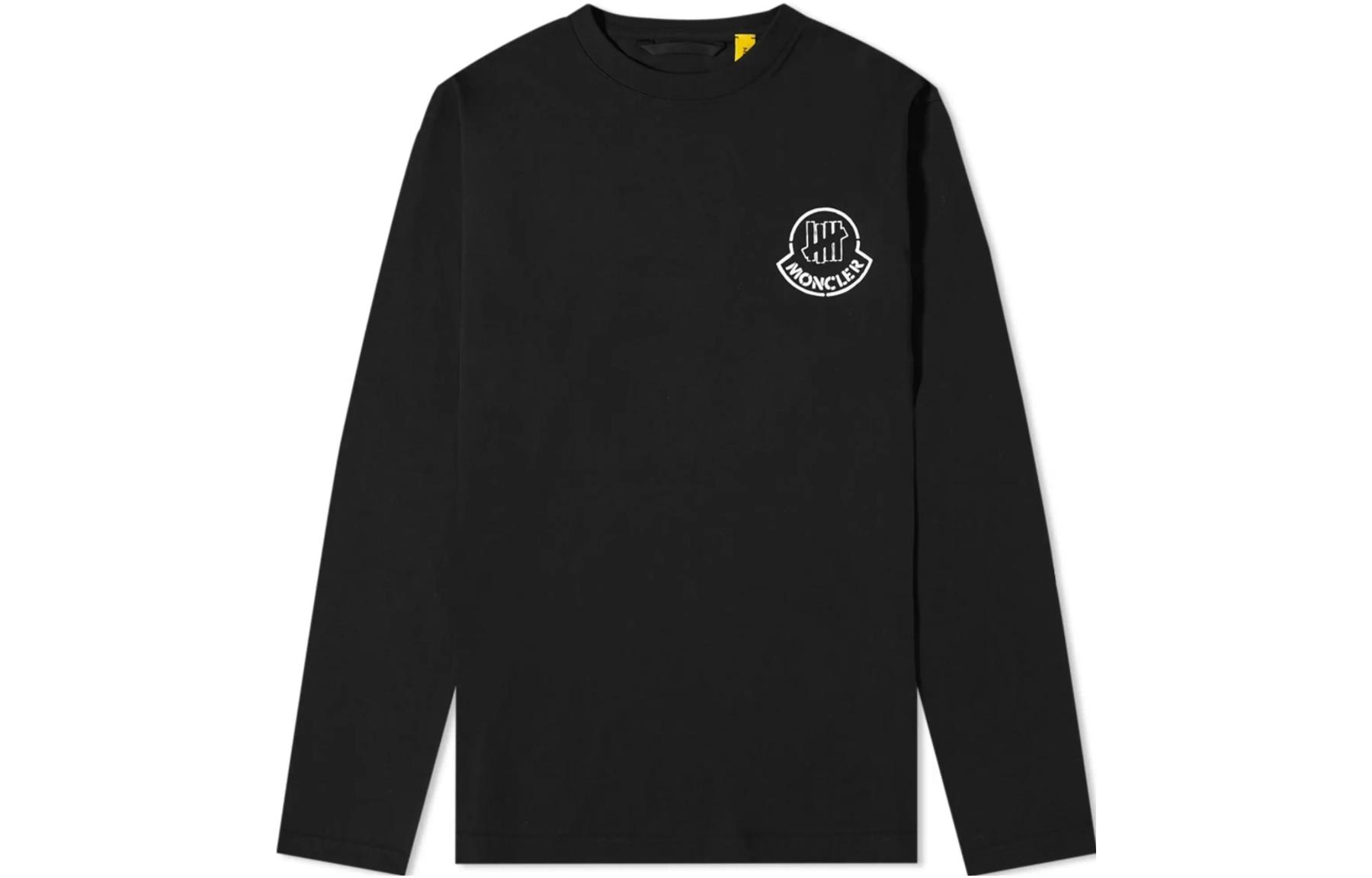 Order Moncler x UNDEFEATED Logo Baju Lengan Panjang Hitam F20928D70510V8189999