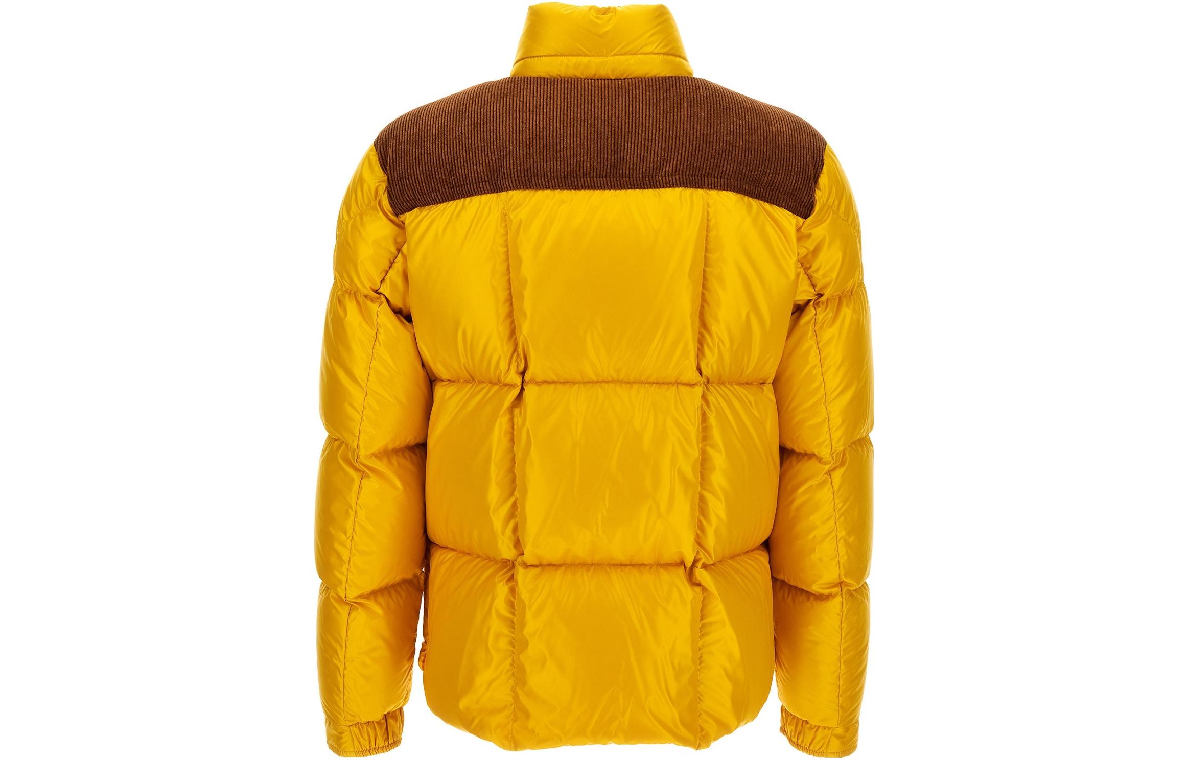 Moncler Yellow Puffer Jacket with Stand Collar and Zipper Closure 1A00127-595ZJ-109 圖 3