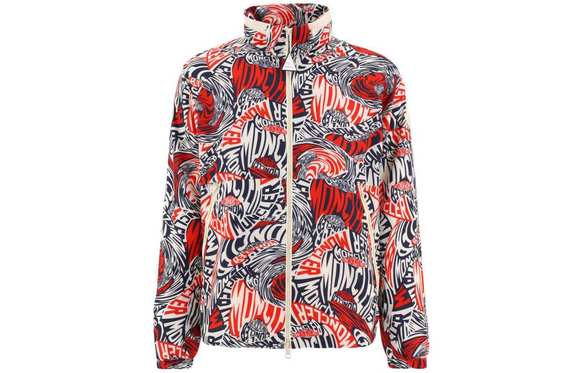 Moncler Zebra Print Full-Zip Jacket 1A00150596M4F74