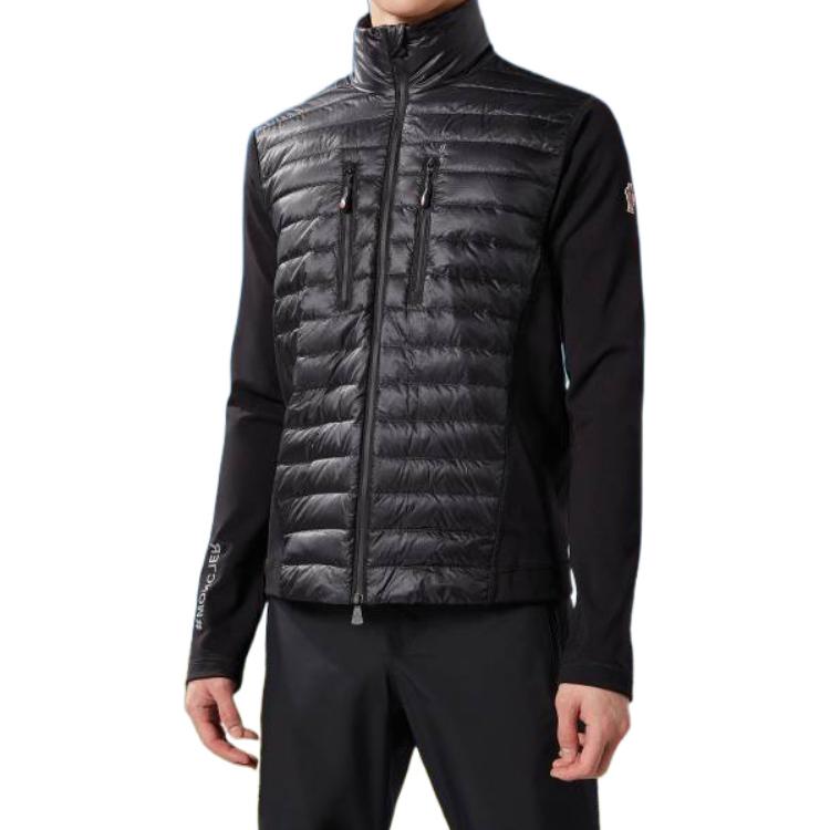 Moncler Zipped High-Neck Puffer Jacket Black I10978G00006829H7999 圖 3