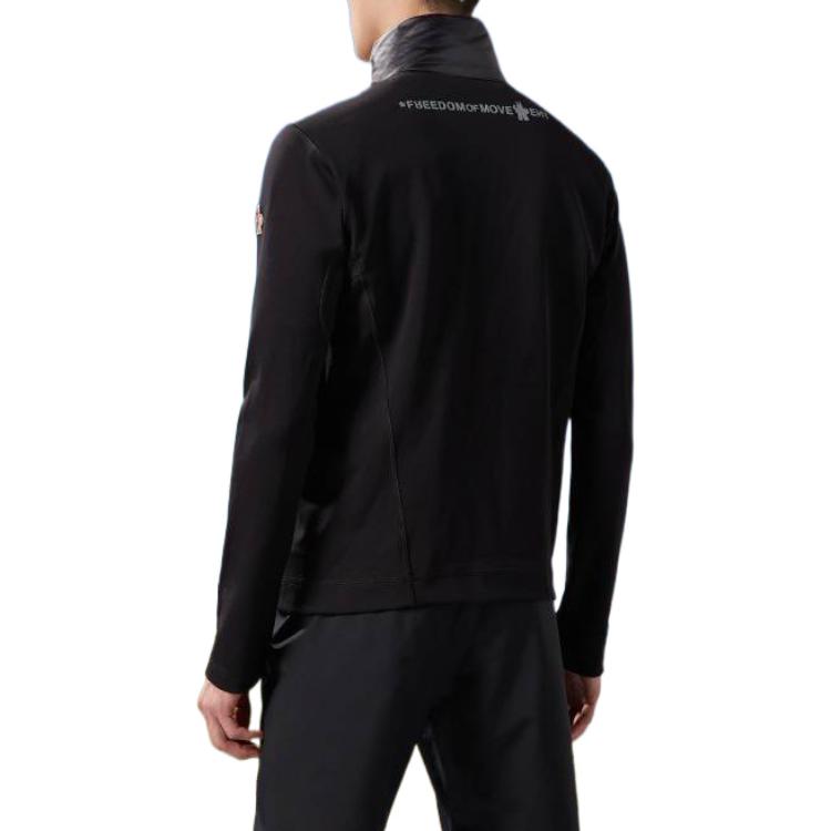 Moncler Zipped High-Neck Puffer Jacket Black I10978G00006829H7999 圖 4