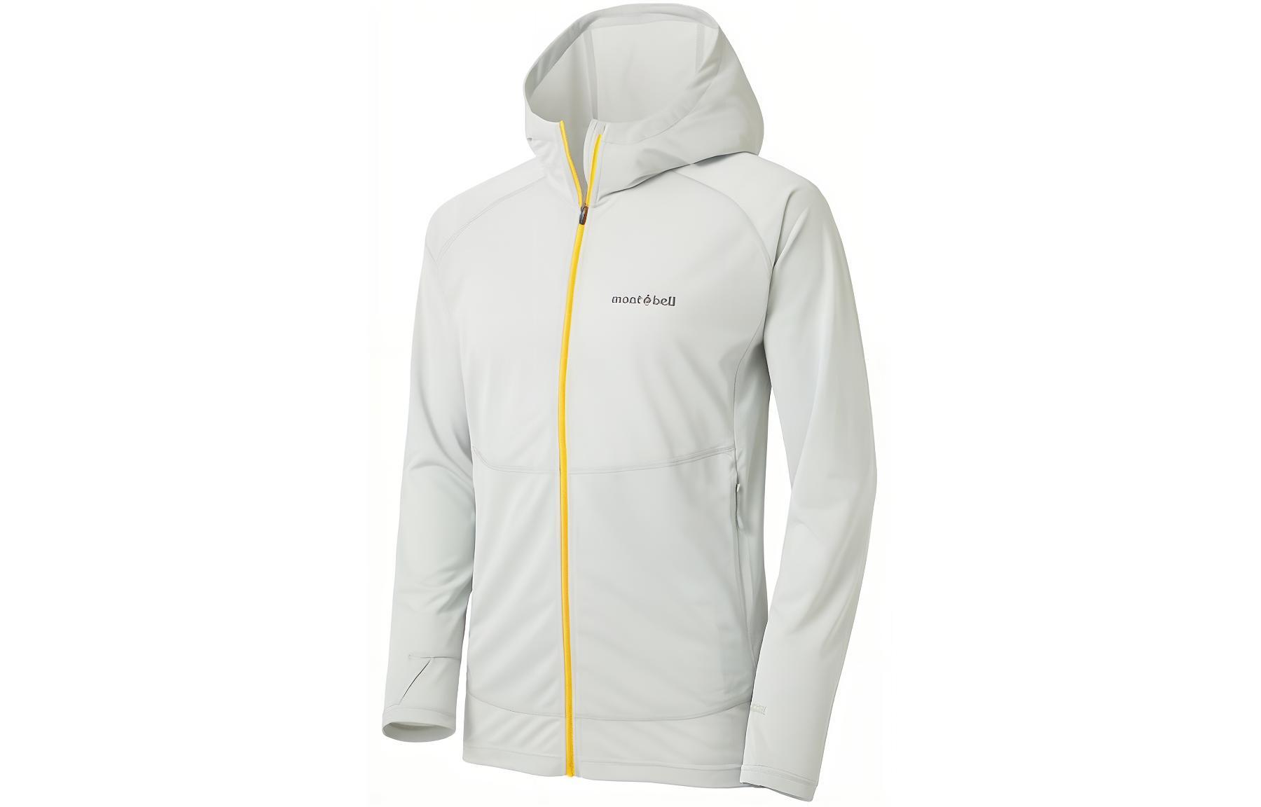 mont-bell Montbell Lightweight Logo Print Hooded Outdoor Quick-Dry Running Jacket 1114636