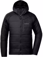 Montbell Black Insulated Hooded Jacket for Hiking, Camping, and Outdoors. 1101538 Montbell Black Insulated Hooded Jacket for Hiking, Camping, and Outdoors. 1101538