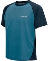 Montbell Colorblock Logo Quick-Dry Raglan Short-Sleeve T-Shirt Japan Style 1114691 Montbell Colorblock Logo Quick-Dry Raglan Short-Sleeve T-Shirt Japan Style 1114691