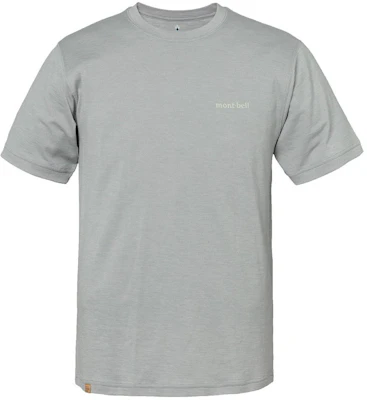 Montbell Merino Wool Crew Neck Solid Short Sleeve T-Shirt 1114604 Buy Montbell Merino Wool Crew Neck Solid Short Sleeve T-Shirt 1114604